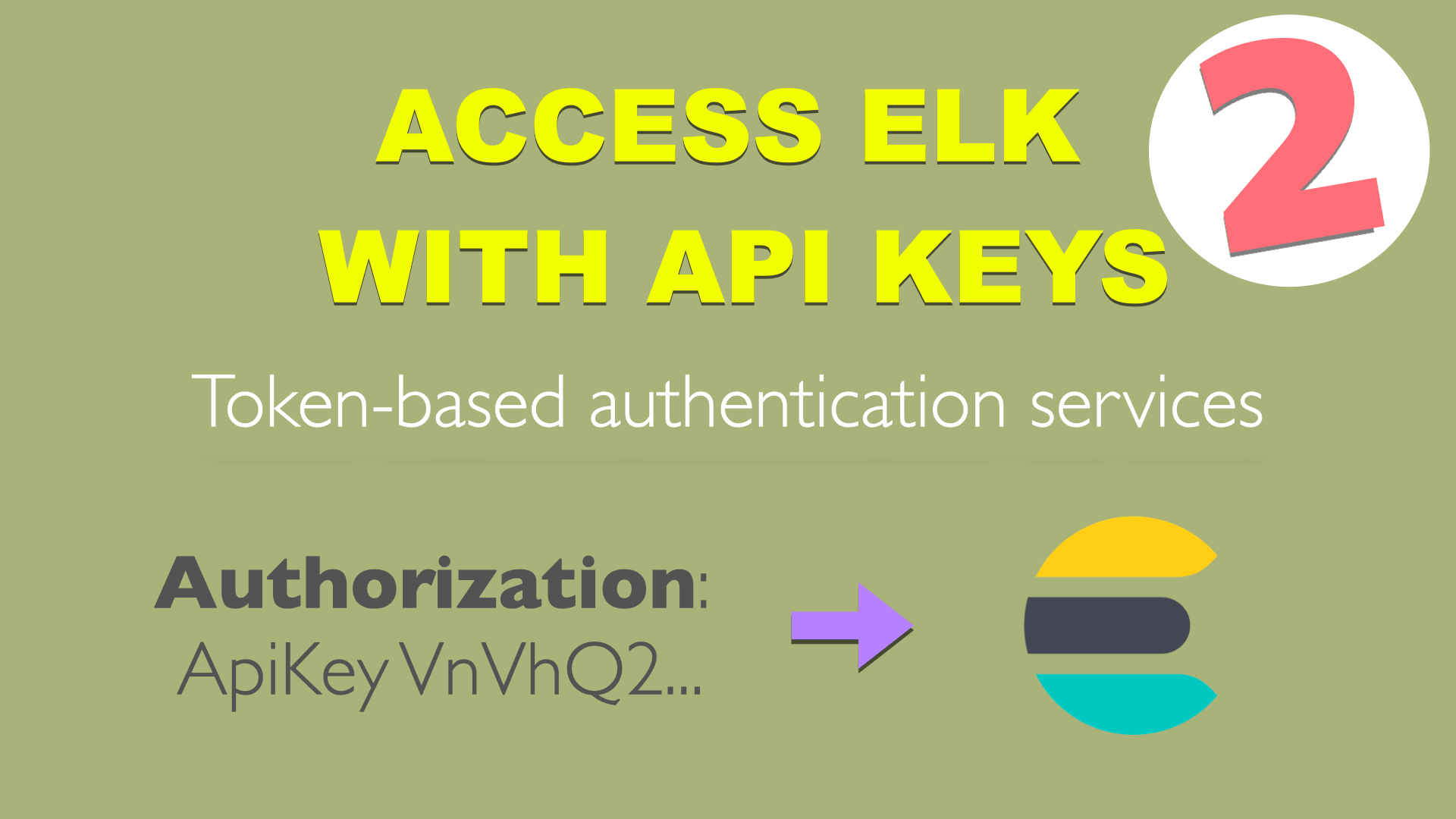 Access ELK With api keys