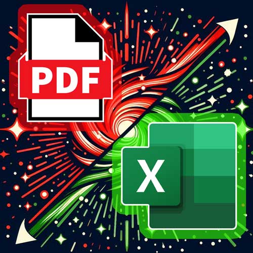 pdf2excel software icon