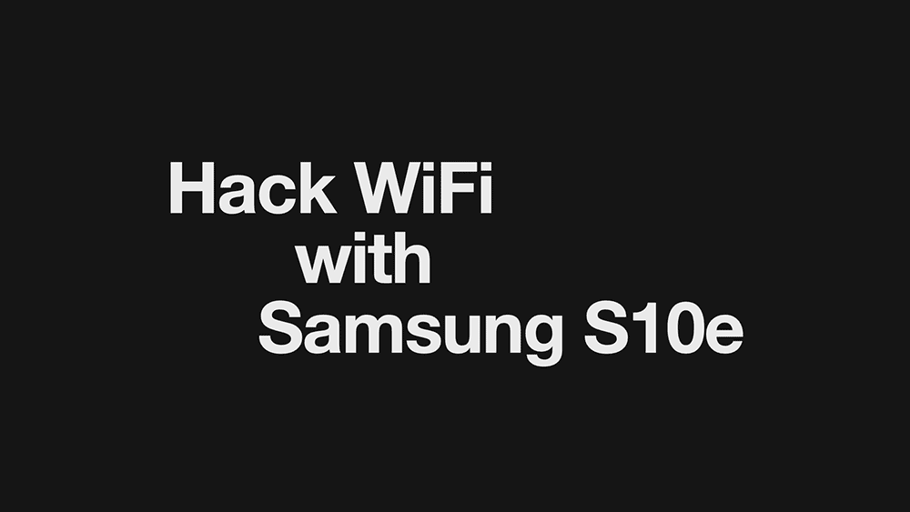 Just imagine Samsung S10e rooted with NetHunter and Kali Linux